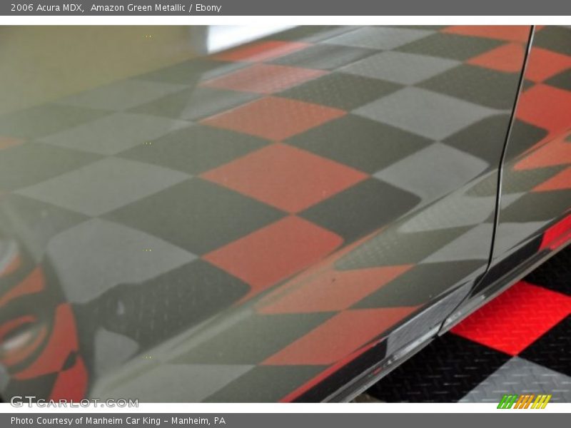 Amazon Green Metallic / Ebony 2006 Acura MDX