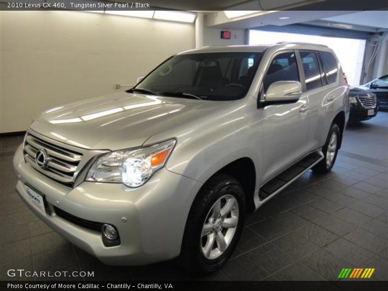 Tungsten Silver Pearl / Black 2010 Lexus GX 460