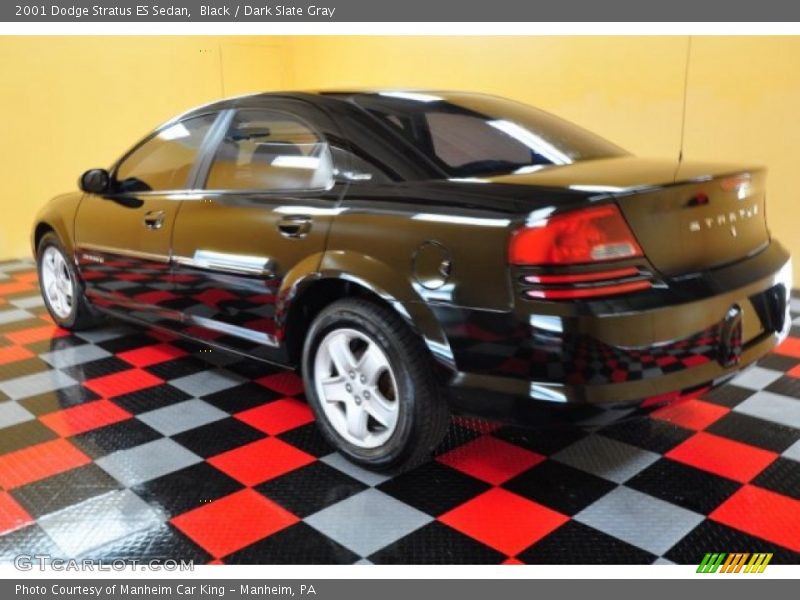 Black / Dark Slate Gray 2001 Dodge Stratus ES Sedan