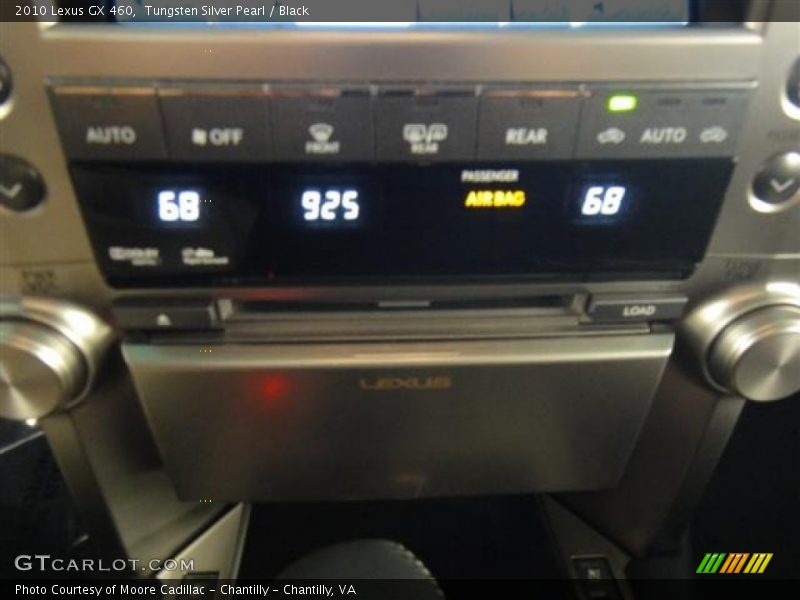 Tungsten Silver Pearl / Black 2010 Lexus GX 460