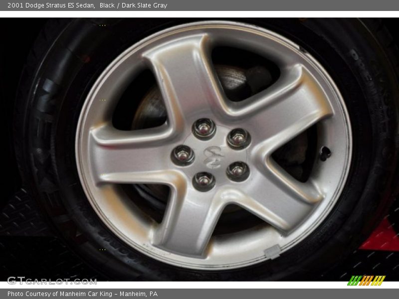 Black / Dark Slate Gray 2001 Dodge Stratus ES Sedan