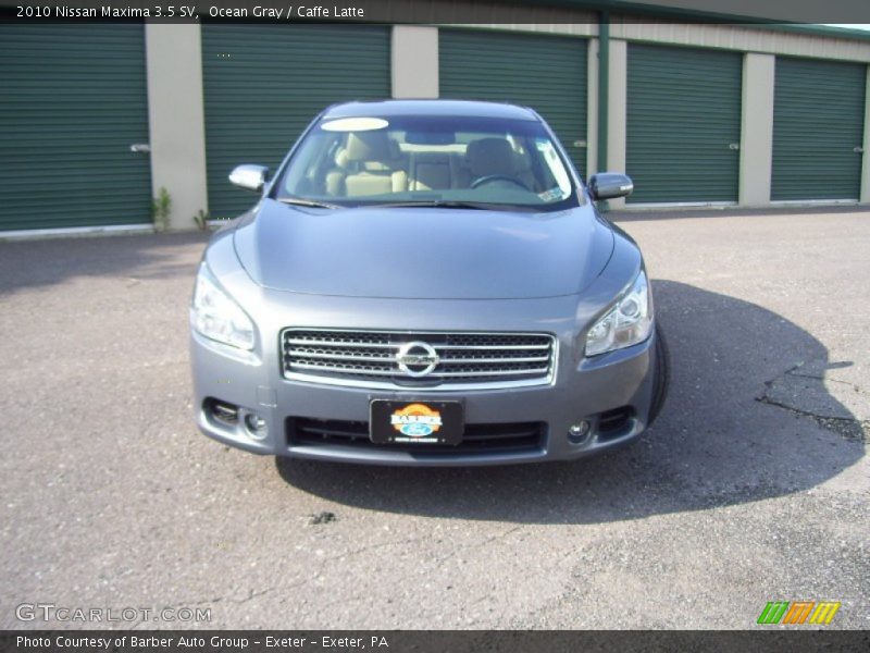 Ocean Gray / Caffe Latte 2010 Nissan Maxima 3.5 SV
