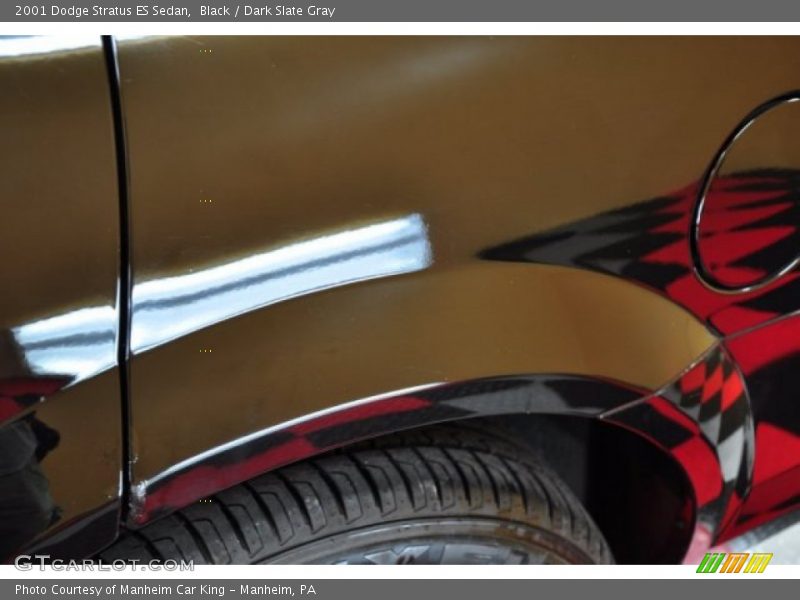 Black / Dark Slate Gray 2001 Dodge Stratus ES Sedan