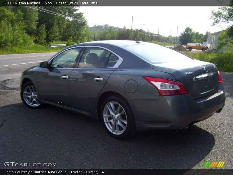 Ocean Gray / Caffe Latte 2010 Nissan Maxima 3.5 SV