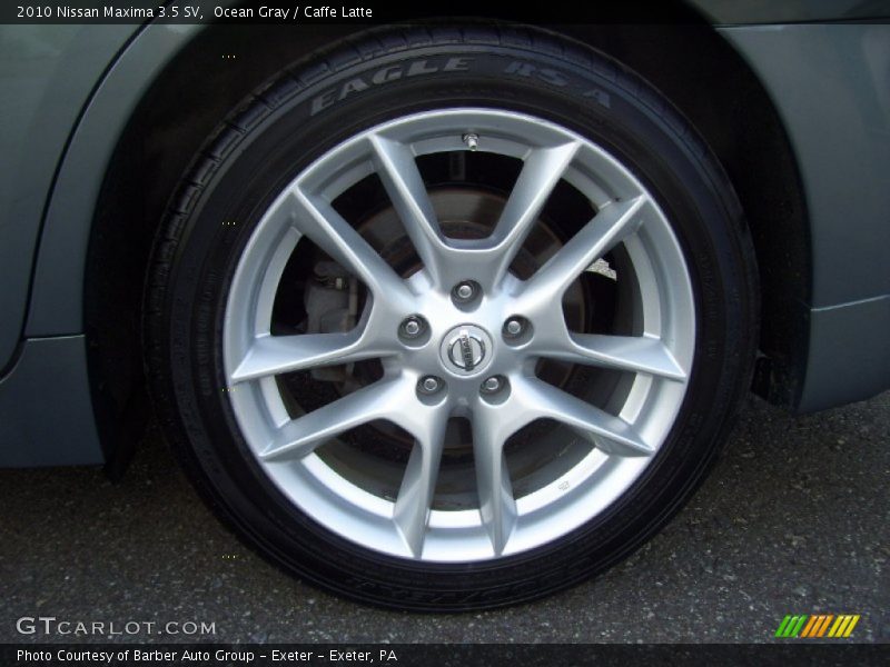 Ocean Gray / Caffe Latte 2010 Nissan Maxima 3.5 SV