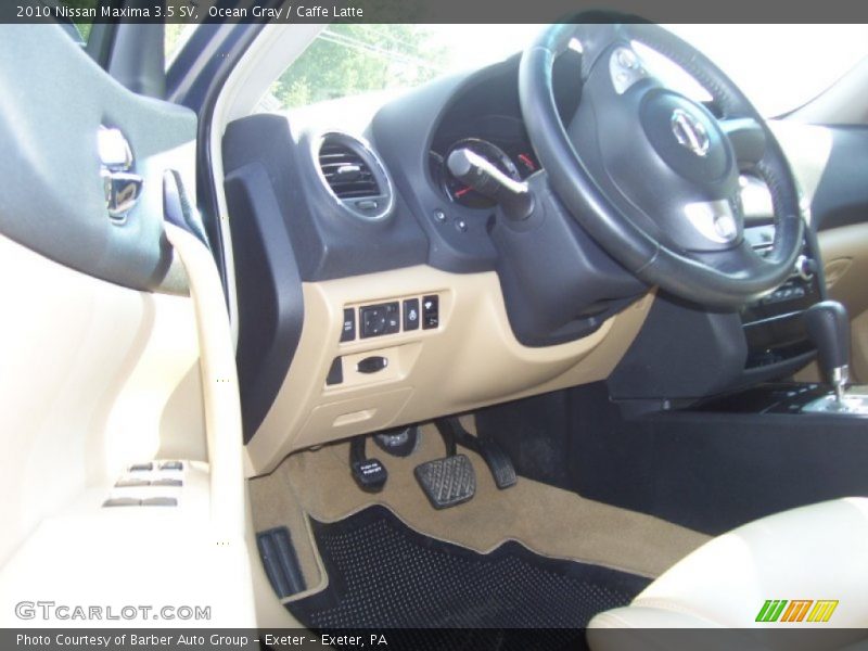 Ocean Gray / Caffe Latte 2010 Nissan Maxima 3.5 SV
