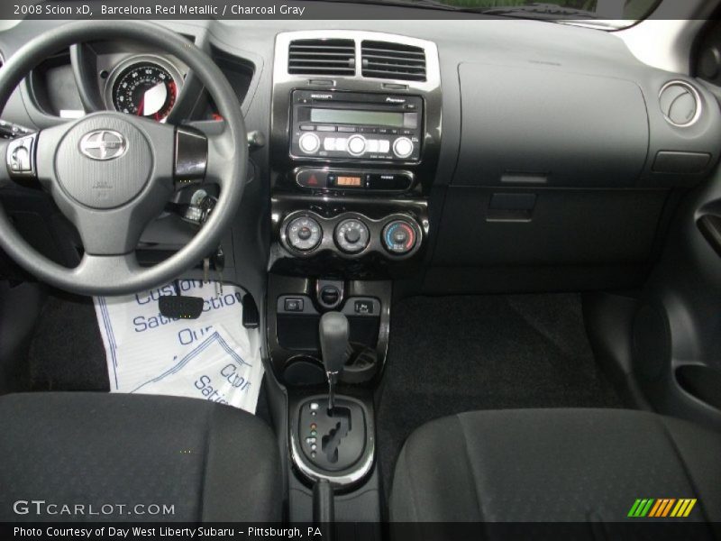 Barcelona Red Metallic / Charcoal Gray 2008 Scion xD