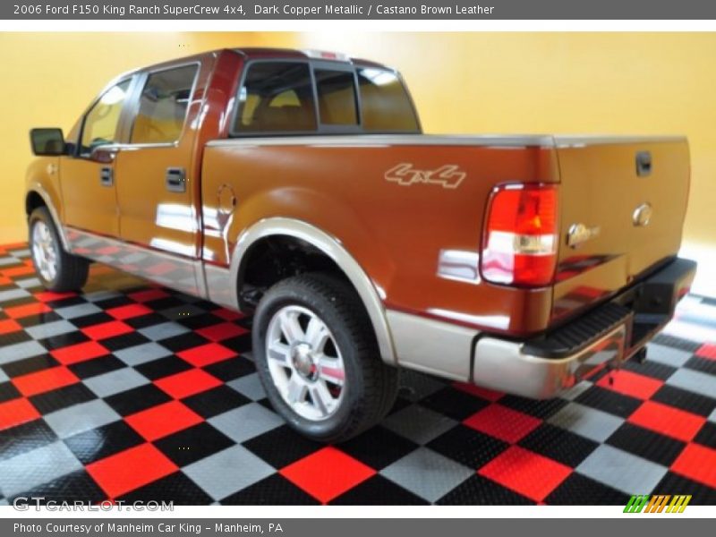 Dark Copper Metallic / Castano Brown Leather 2006 Ford F150 King Ranch SuperCrew 4x4