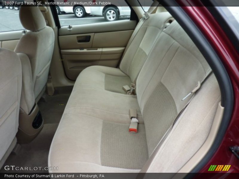 Merlot Metallic / Medium/Dark Pebble 2007 Ford Taurus SE