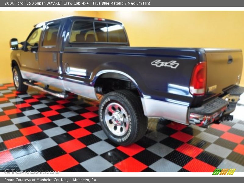 True Blue Metallic / Medium Flint 2006 Ford F350 Super Duty XLT Crew Cab 4x4
