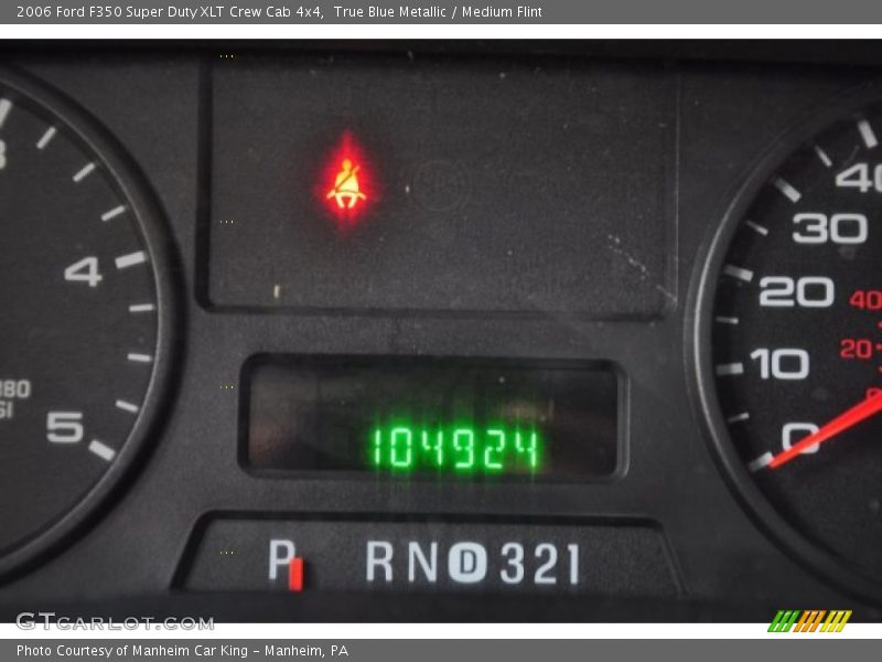 True Blue Metallic / Medium Flint 2006 Ford F350 Super Duty XLT Crew Cab 4x4