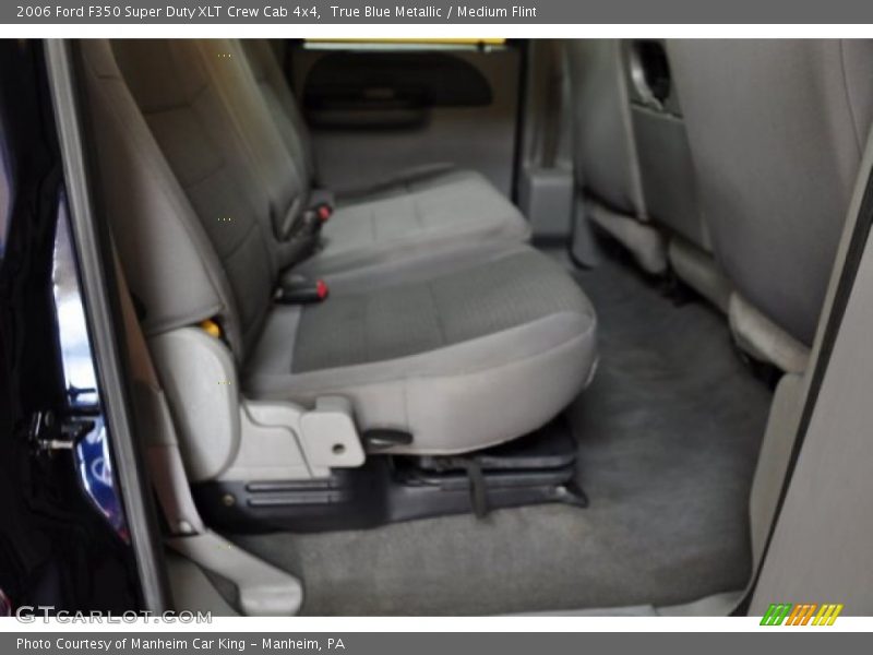 True Blue Metallic / Medium Flint 2006 Ford F350 Super Duty XLT Crew Cab 4x4