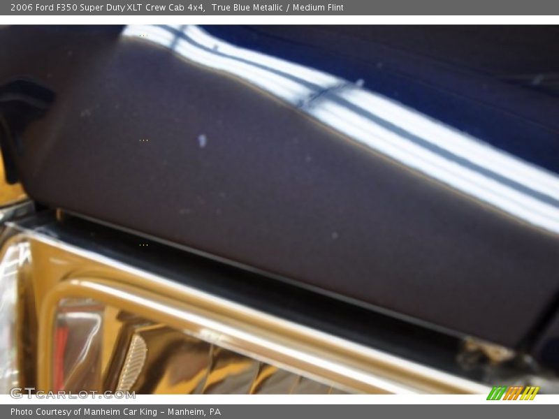 True Blue Metallic / Medium Flint 2006 Ford F350 Super Duty XLT Crew Cab 4x4