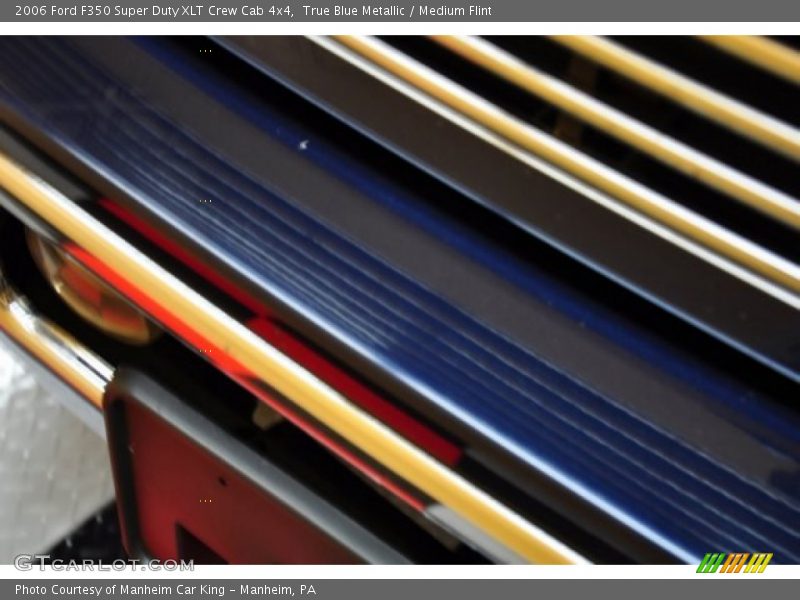 True Blue Metallic / Medium Flint 2006 Ford F350 Super Duty XLT Crew Cab 4x4