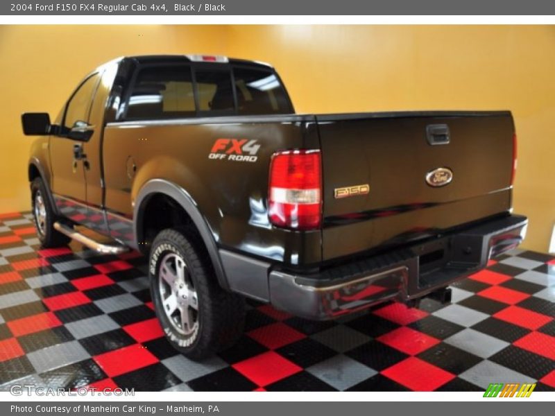 Black / Black 2004 Ford F150 FX4 Regular Cab 4x4
