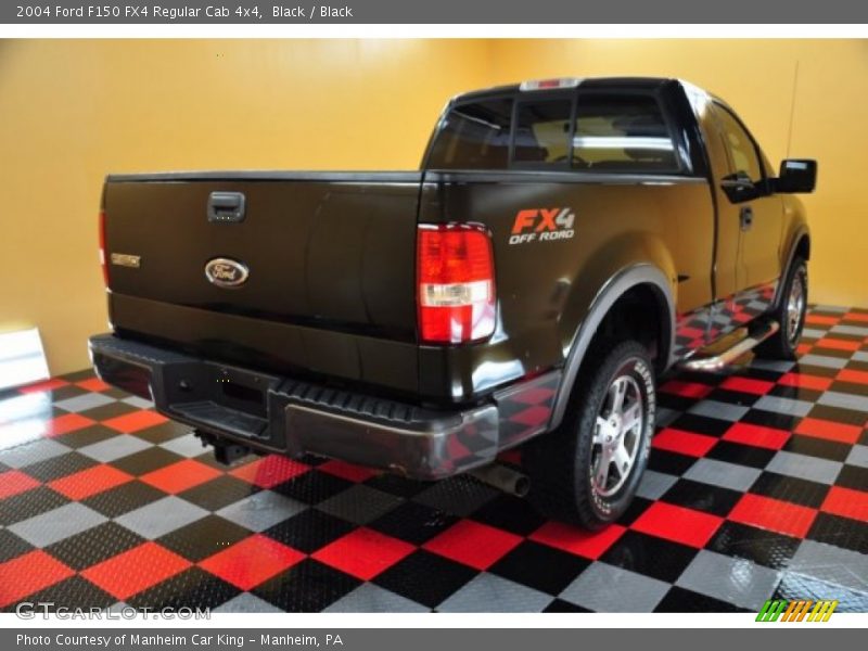 Black / Black 2004 Ford F150 FX4 Regular Cab 4x4