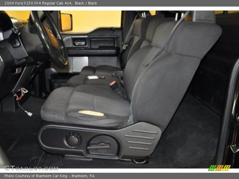  2004 F150 FX4 Regular Cab 4x4 Black Interior