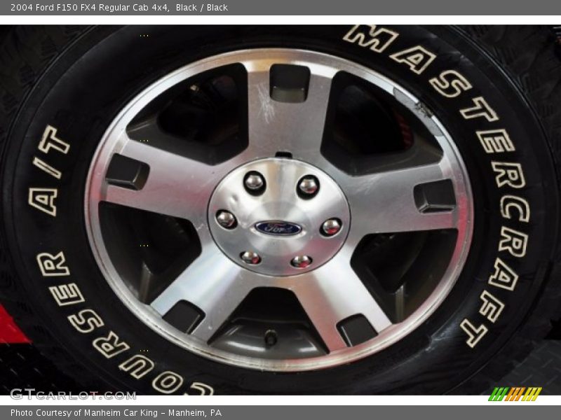 Black / Black 2004 Ford F150 FX4 Regular Cab 4x4