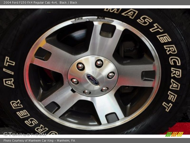 Black / Black 2004 Ford F150 FX4 Regular Cab 4x4