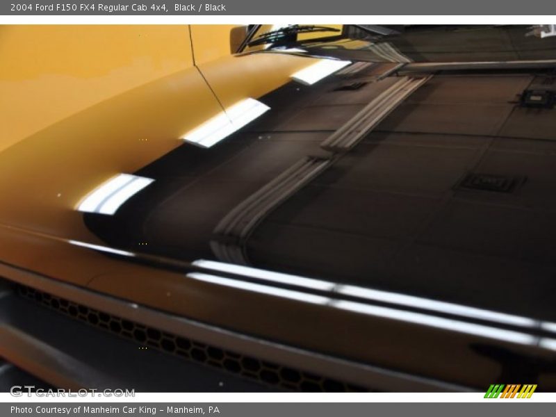 Black / Black 2004 Ford F150 FX4 Regular Cab 4x4