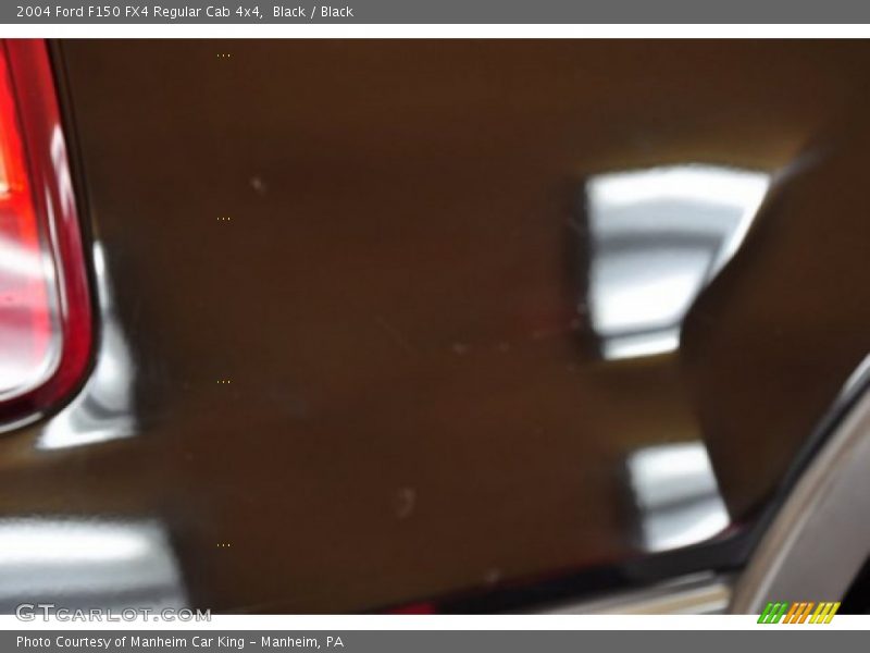 Black / Black 2004 Ford F150 FX4 Regular Cab 4x4
