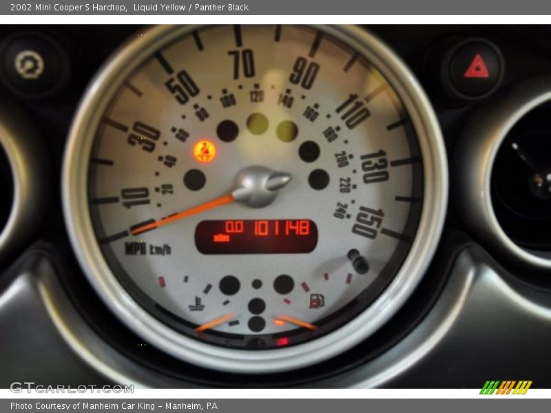  2002 Cooper S Hardtop S Hardtop Gauges