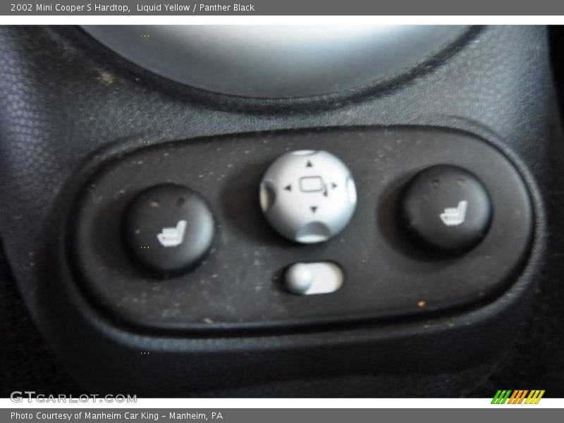 Liquid Yellow / Panther Black 2002 Mini Cooper S Hardtop