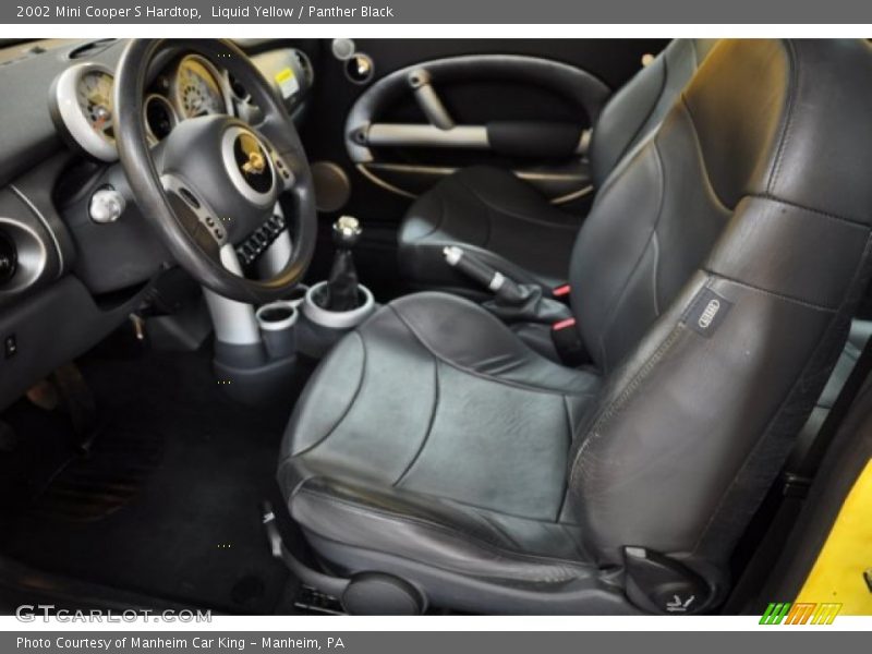  2002 Cooper S Hardtop Panther Black Interior