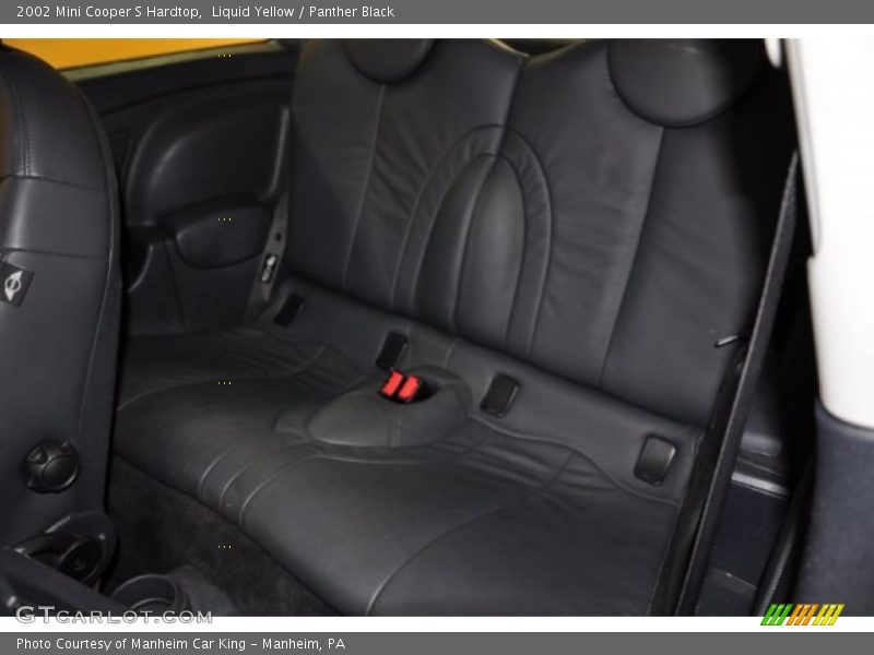  2002 Cooper S Hardtop Panther Black Interior