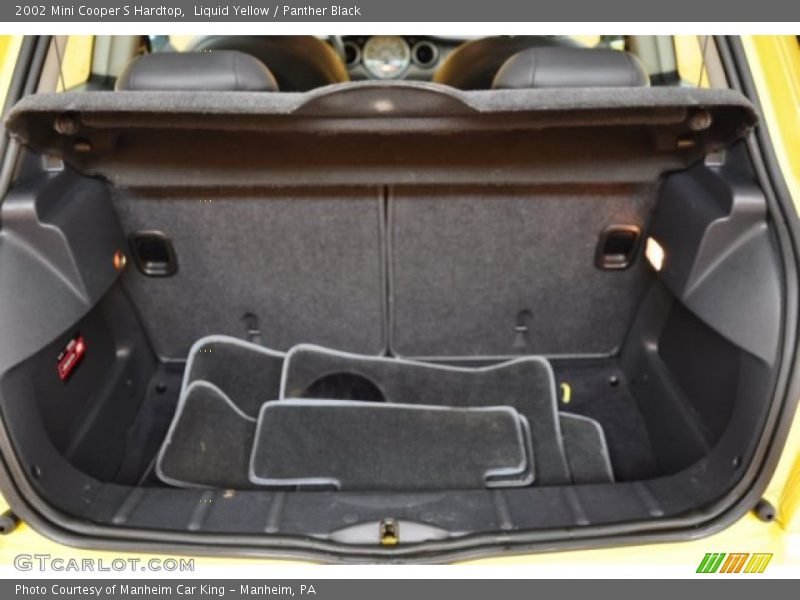  2002 Cooper S Hardtop Trunk