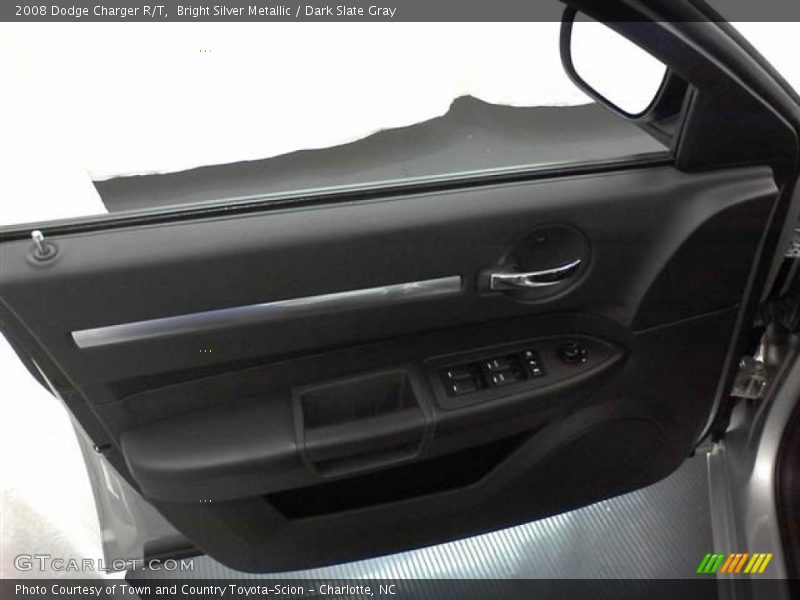 Bright Silver Metallic / Dark Slate Gray 2008 Dodge Charger R/T
