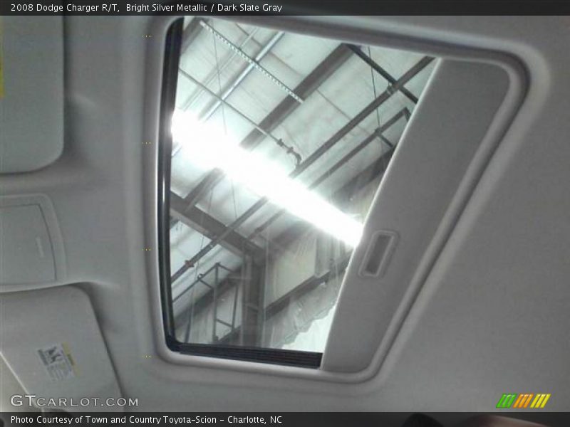 Bright Silver Metallic / Dark Slate Gray 2008 Dodge Charger R/T