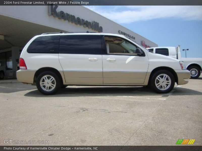 Vibrant White / Pebble Beige 2004 Ford Freestar Limited