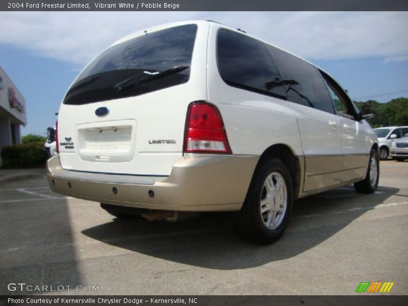 Vibrant White / Pebble Beige 2004 Ford Freestar Limited