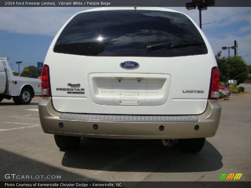 Vibrant White / Pebble Beige 2004 Ford Freestar Limited