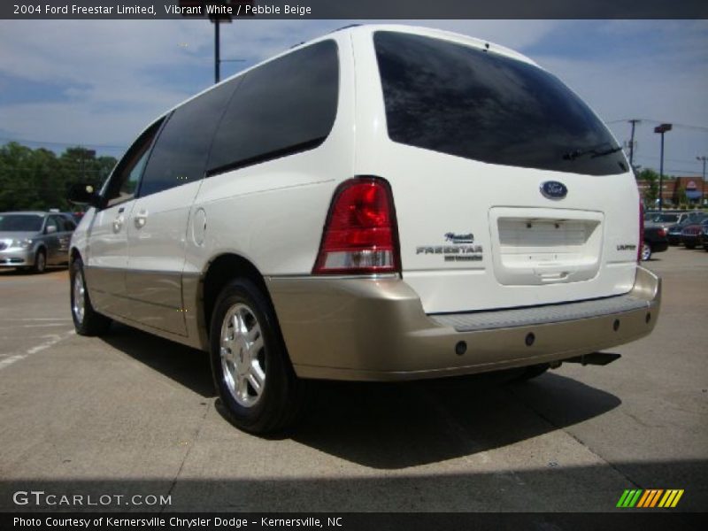 Vibrant White / Pebble Beige 2004 Ford Freestar Limited