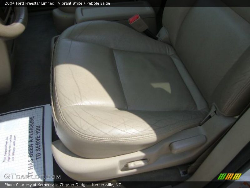 Vibrant White / Pebble Beige 2004 Ford Freestar Limited