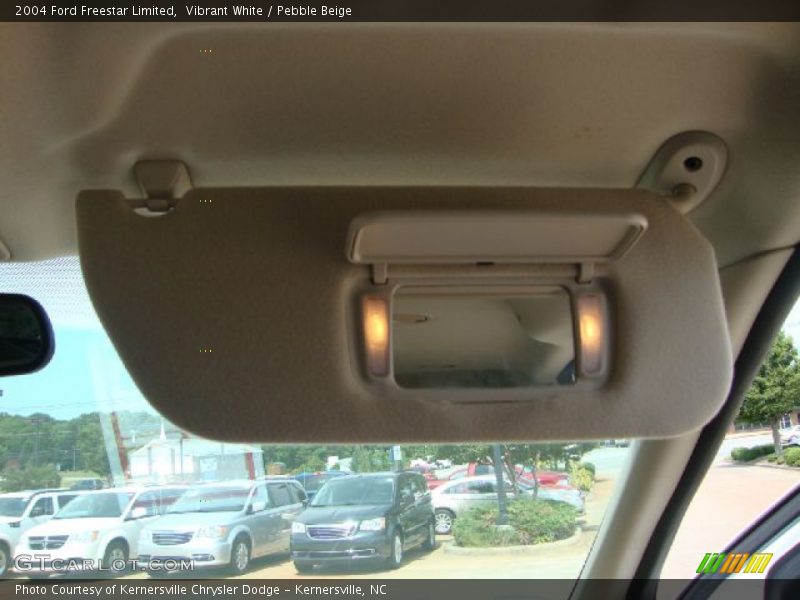 Vibrant White / Pebble Beige 2004 Ford Freestar Limited