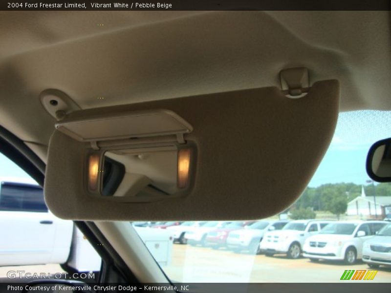 Vibrant White / Pebble Beige 2004 Ford Freestar Limited