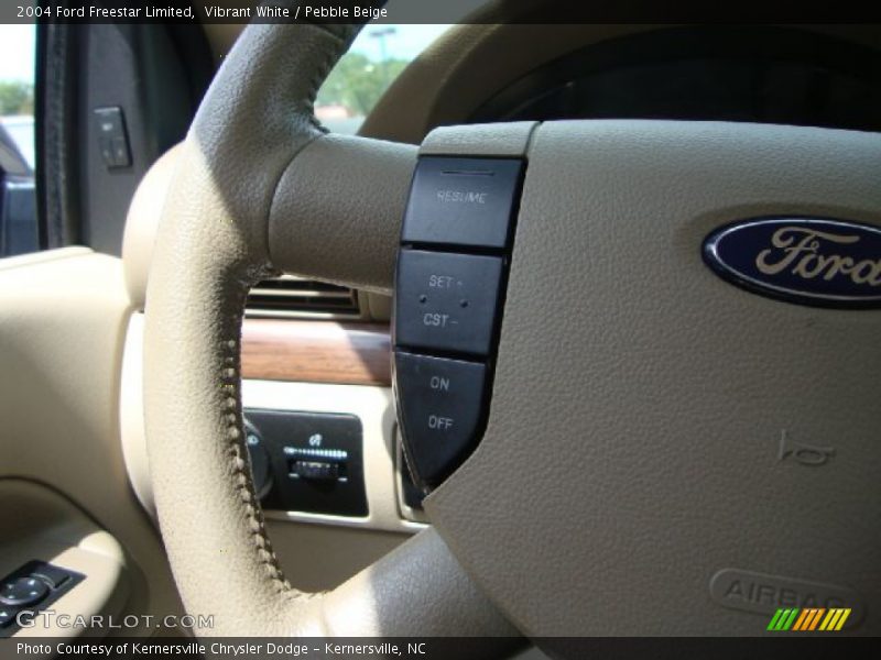 Vibrant White / Pebble Beige 2004 Ford Freestar Limited