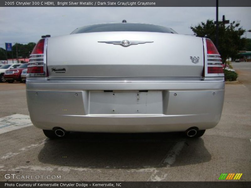 Bright Silver Metallic / Dark Slate Gray/Light Graystone 2005 Chrysler 300 C HEMI