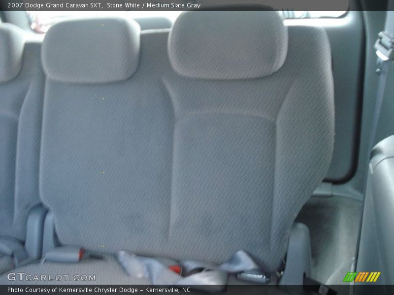 Stone White / Medium Slate Gray 2007 Dodge Grand Caravan SXT