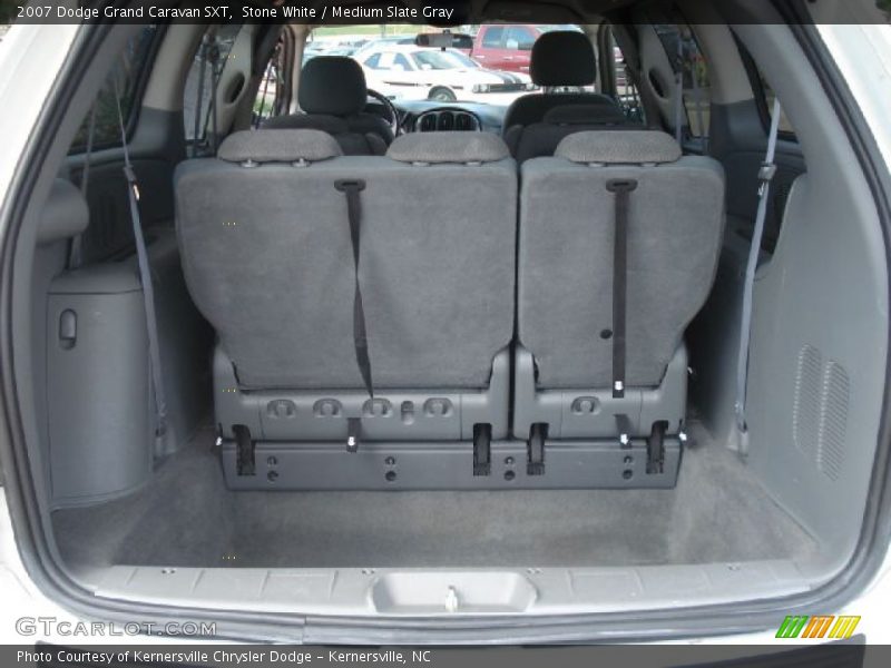 Stone White / Medium Slate Gray 2007 Dodge Grand Caravan SXT