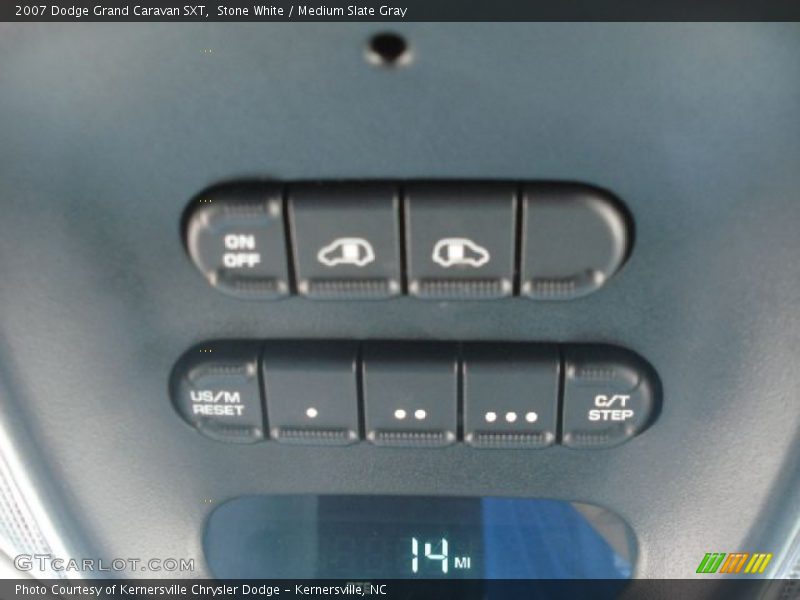 Stone White / Medium Slate Gray 2007 Dodge Grand Caravan SXT