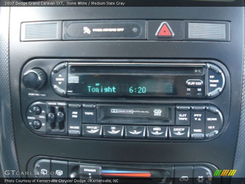 Stone White / Medium Slate Gray 2007 Dodge Grand Caravan SXT