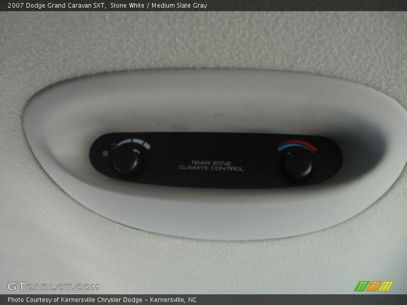 Stone White / Medium Slate Gray 2007 Dodge Grand Caravan SXT