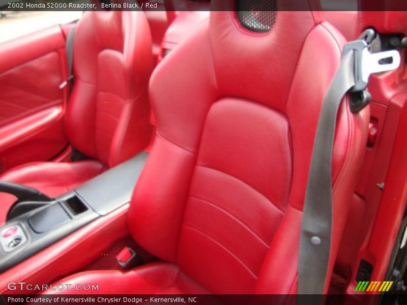  2002 S2000 Roadster Red Interior