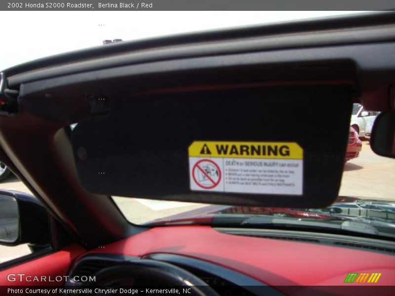 Berlina Black / Red 2002 Honda S2000 Roadster