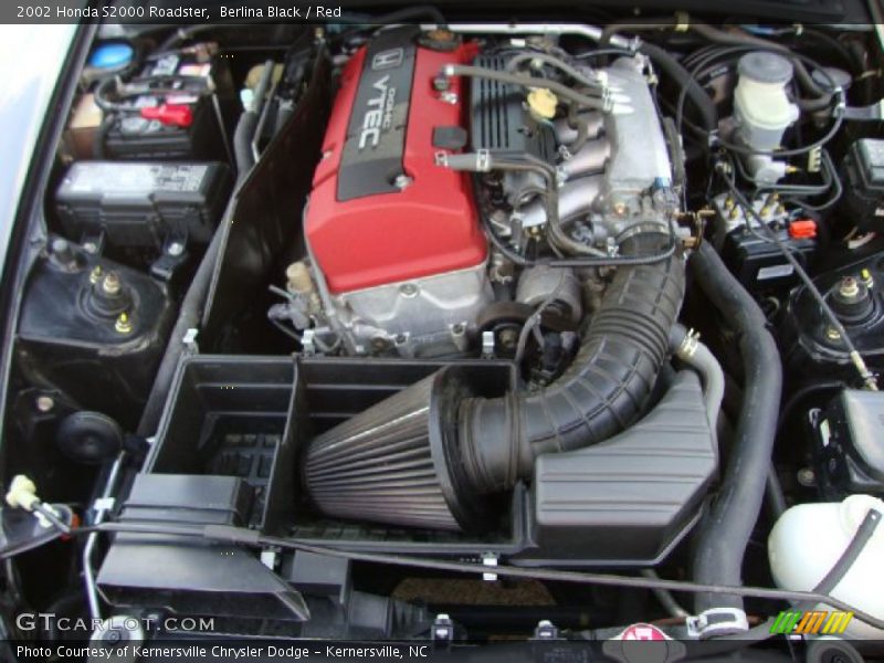  2002 S2000 Roadster Engine - 2.0 Liter DOHC 16-Valve VTEC 4 Cylinder