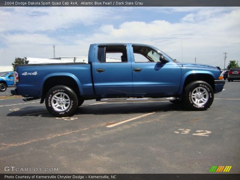  2004 Dakota Sport Quad Cab 4x4 Atlantic Blue Pearl